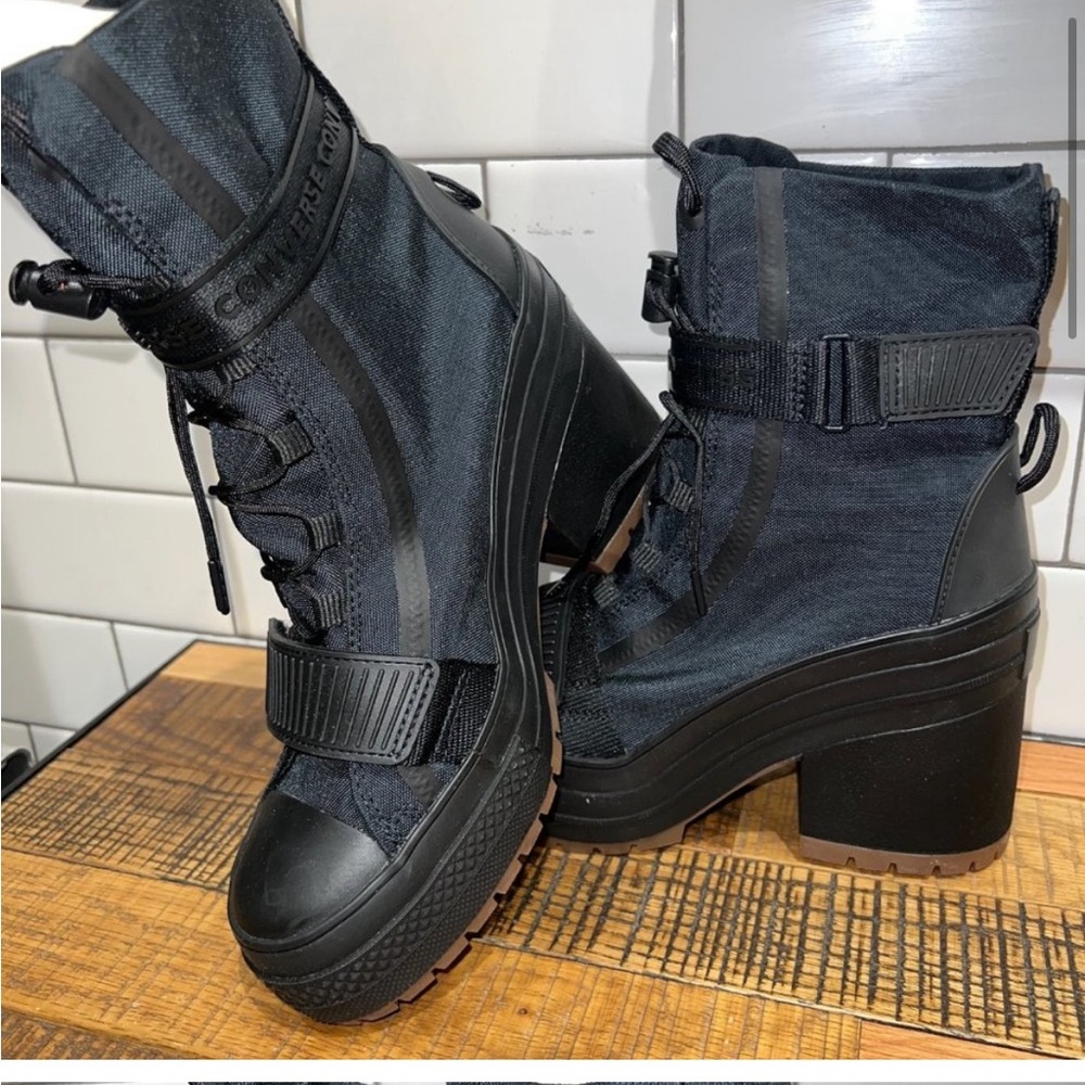 Converse ctas black